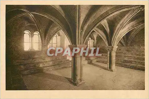 Cartes postales Abbaye de Senanque Gordes Vaucluse Salle Capitulaire