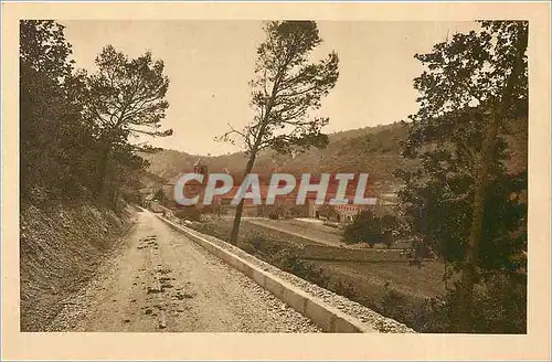 Cartes postales Abbaye de Senanque Gordes Vaucluse Arrivee a l'Abbaye