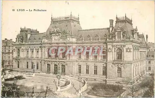 Cartes postales Lyon La Prefecture