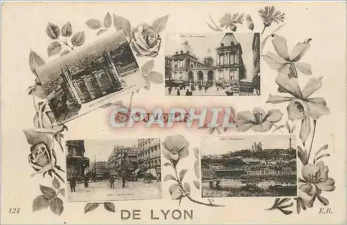 Cartes postales Souvenir de Lyon