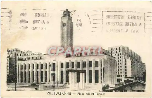 Cartes postales Villeurbanne Place Albert Thomas