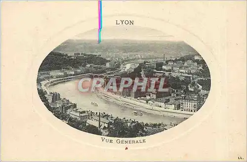 Cartes postales Lyon Vue Generale