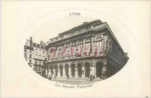 Ansichtskarte AK Lyon Le Grand Theatre