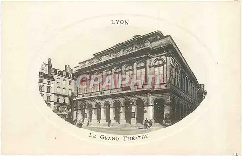 Cartes postales Lyon Le Grand Theatre