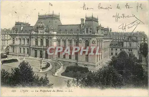 Ansichtskarte AK Lyon La Prefecture du Rhone