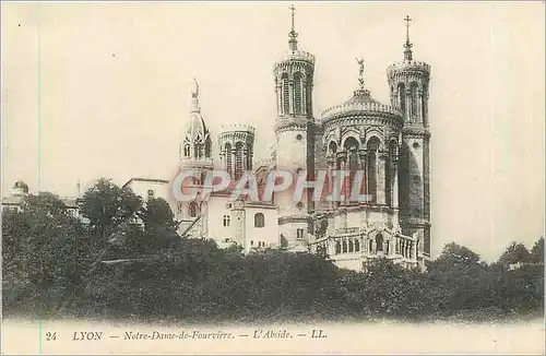 Cartes postales Lyon Notre Dame de Fourviere L'Abside