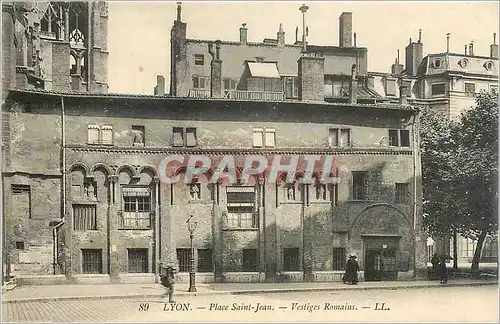 Ansichtskarte AK Lyon Place Saint Jean Vestiges Romains