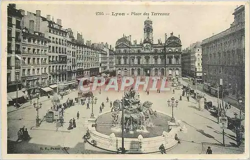 Cartes postales Lyon Place des Terreaux