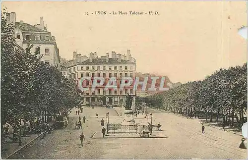 Ansichtskarte AK Lyon La Place Tolozan