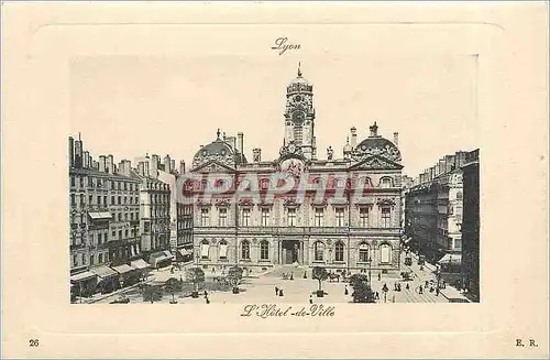 Cartes postales Lyon L'Hotel de Ville