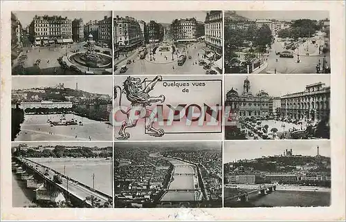 Cartes postales Quelques vues de Lyon