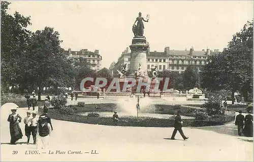 Cartes postales Lyon La Place Carnot