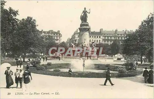 Cartes postales Lyon La Place Carnot