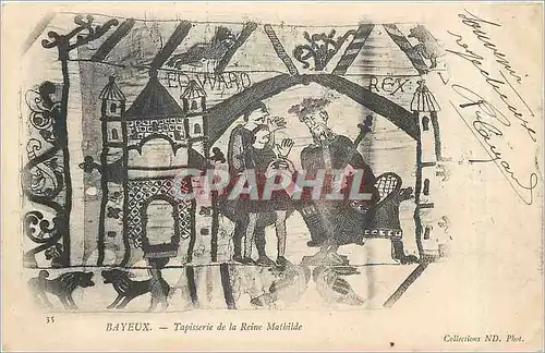 Cartes postales Bayeux Tapisserie de la Reine matbilde