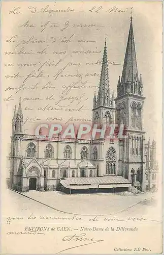 Ansichtskarte AK Environs de Caen Notre Dame de la Delivrande