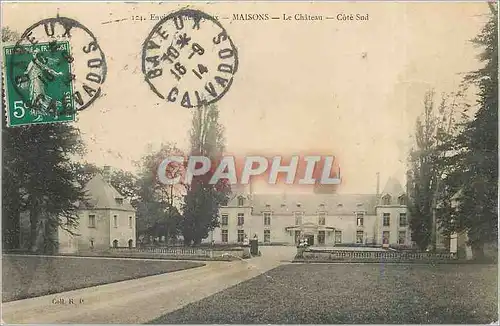 Cartes postales Environs de Bayeux Maisons Le Chateau Cote Sud