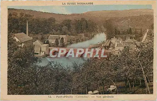 Ansichtskarte AK La Suisse Normande Pont d'Ouilly Calvados Vue generale