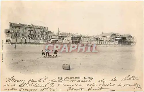 Cartes postales Luc sur Mer La Plage