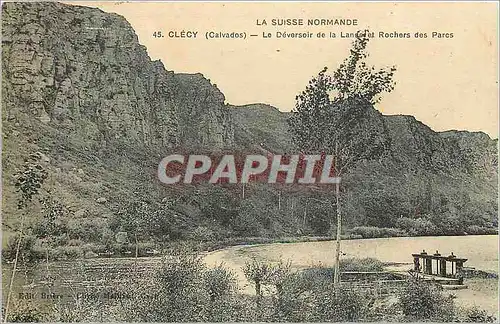 Cartes postales La Suisse Normande Clecy Calvados Le Deversoir