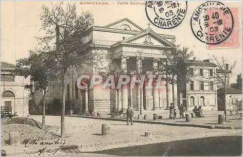 Cartes postales Angouleme Eglise Saint Jacques