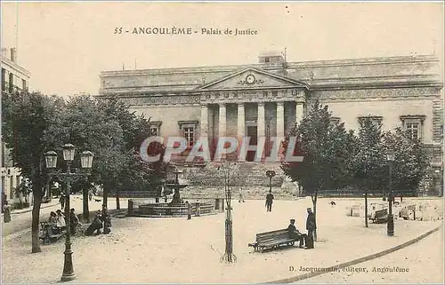 Ansichtskarte AK Angouleme Palais de Justice