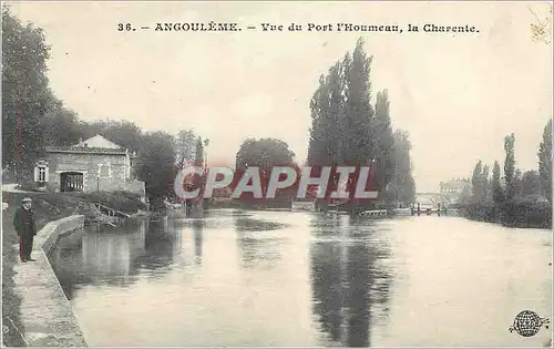 Cartes postales Angouleme Vue du Port l'Houmeau la Charente