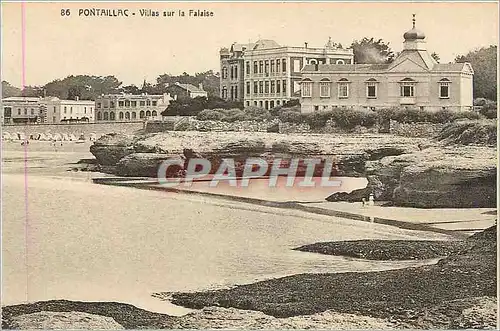 Cartes postales Pontaillac Villa sur la Falaise