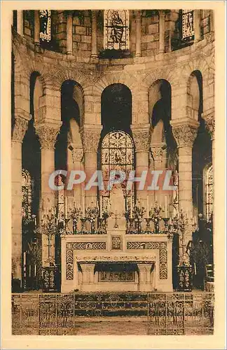 Cartes postales Clermont Ferrand Notre Dame du Port Le Choeur et le Maitre Autel
