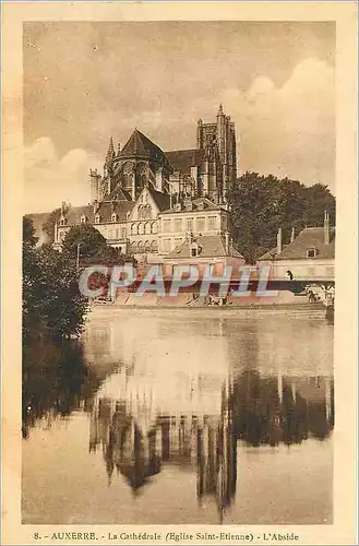 Ansichtskarte AK Auxerre La Cathedrale Eglise Saint Etienne L'Abside