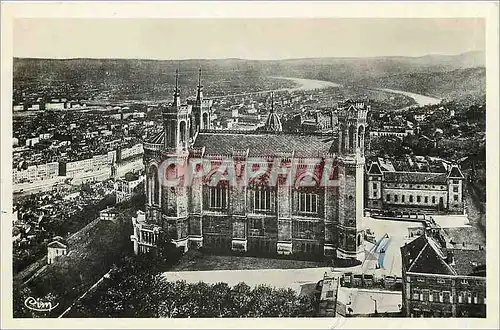 Ansichtskarte AK Lyon Rho Fourviere Vue generale Confluent du Rhone et de la Saone