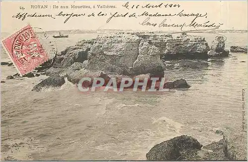 Cartes postales Royan Ile aux Mouettes a Vallieres