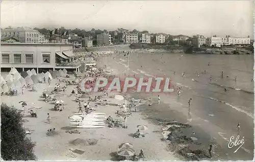 Moderne Karte Royan Pontaillac Charente Maritime La Plage et le Casino de Pontaillac