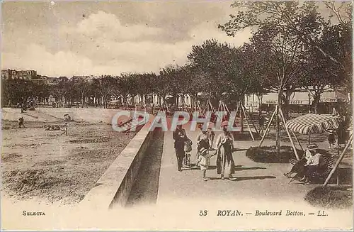 Cartes postales Royan Boulevard Botton