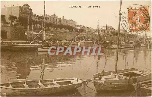 Cartes postales Royan Le Port Bateaux