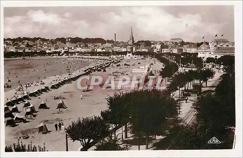 Ansichtskarte AK Royan Vue generale sur la ville et la plage