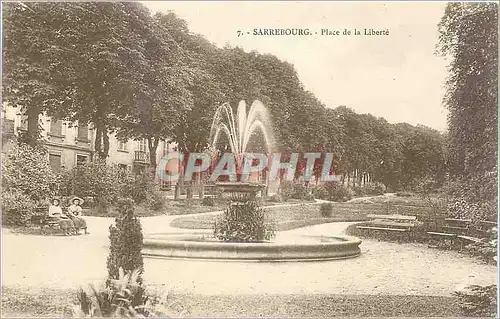 Cartes postales Sarrebourg Place de la Liberte
