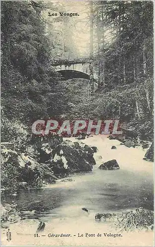 Cartes postales Geradmer Le Pont de Vologne