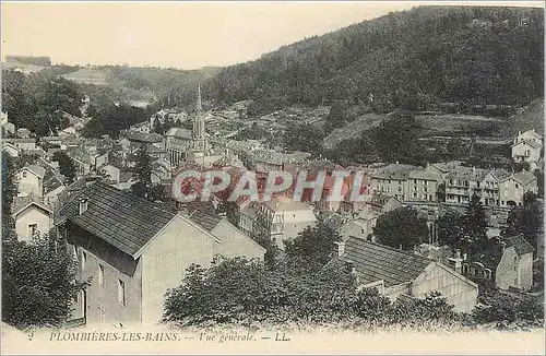 Cartes postales Plombieres les Bains Vue generale