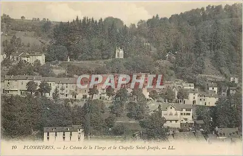 Cartes postales Plombieres Le Coteau de la Vierge et la Chapelle Saint Joseph