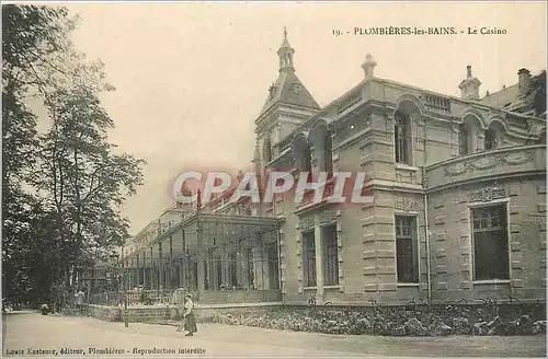 Cartes postales Plombieres les Bains Le Casino