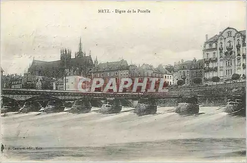 Cartes postales Metz Digue de la Pucelle