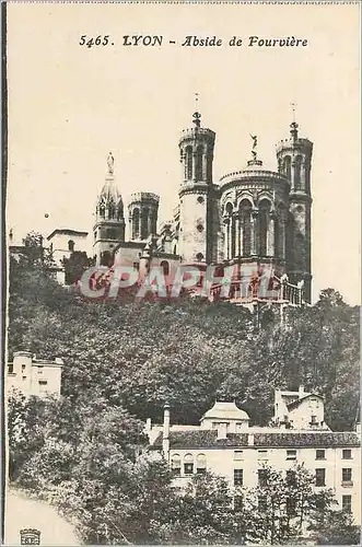 Cartes postales Lyon Abside de Fourviere