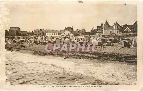 Ansichtskarte AK Croix de Vie Vendee Un coin de la Plage