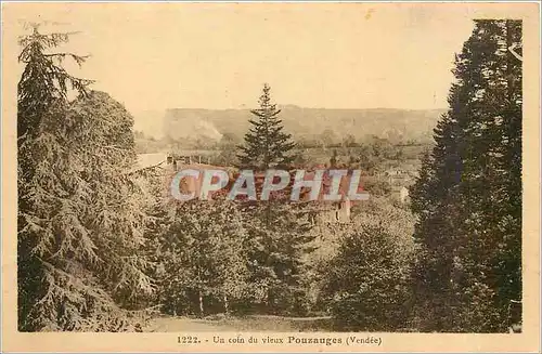 Cartes postales Un coin du Vieux Pouzauges Vendee