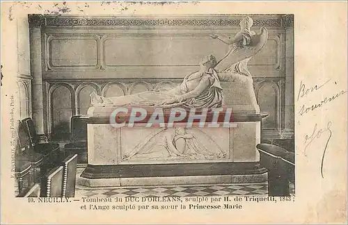 Cartes postales Neuilly Tombeau du Duc d'Orleans