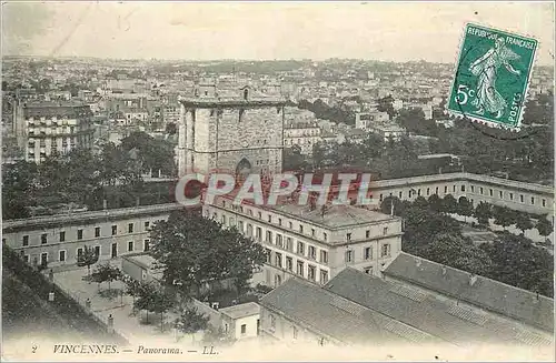 Cartes postales Vincennes Panorama