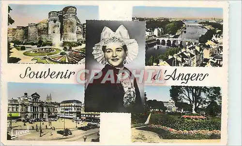 Cartes postales moderne Souvenir d'Angers Folklore