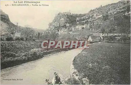 Ansichtskarte AK Rocamadour Vallee de l'Alzon