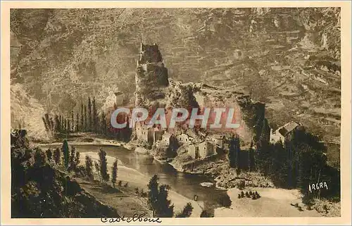 Cartes postales Gorges du Tarn Castelbouc