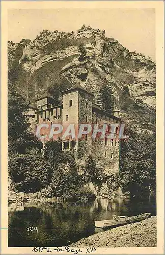 Ansichtskarte AK Gorges du Tarn Chateau de la Gaze